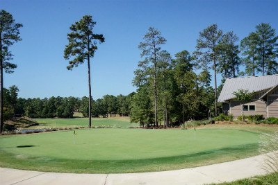 putting green The National golf course