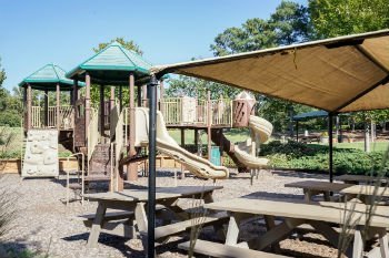 Playground at the landing